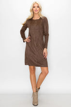 Load image into Gallery viewer, Aurora Suede Dress