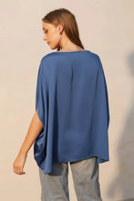 Load image into Gallery viewer, Satin Caftan Blouse