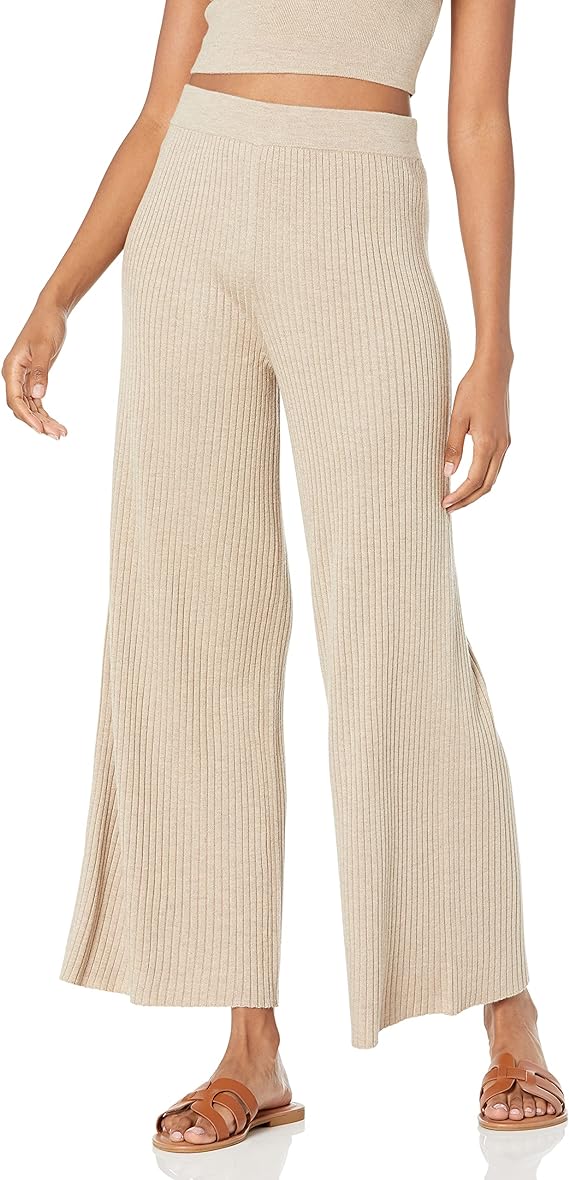 Copped Knit Pant