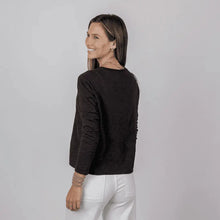 Load image into Gallery viewer, Perfect Length Tee Long Sleeve - Black