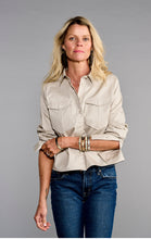 Load image into Gallery viewer, Safari Crop in Stone Twill