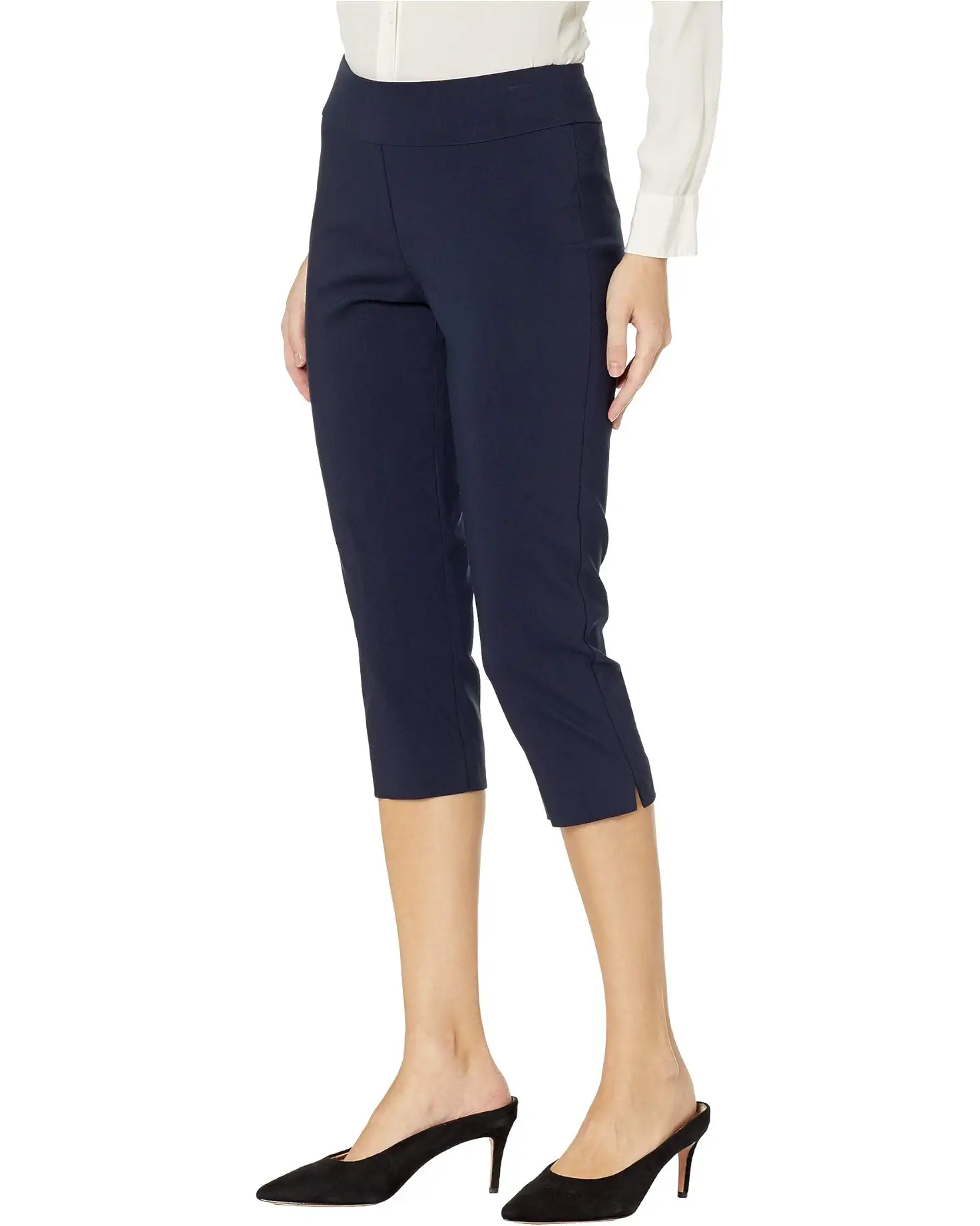 Crop pull on pant