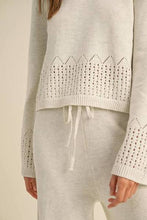 Load image into Gallery viewer, Border knitted Sweater Set