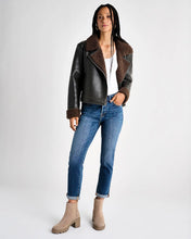 Load image into Gallery viewer, Romy Vegan Leather Jacket