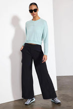 Load image into Gallery viewer, Serene Cropped Long Sleeve Pullover Top