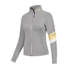 Load image into Gallery viewer, SOFTSHELL TRAININGJACKET SUPRIOR STRIPE TOPPING GREY