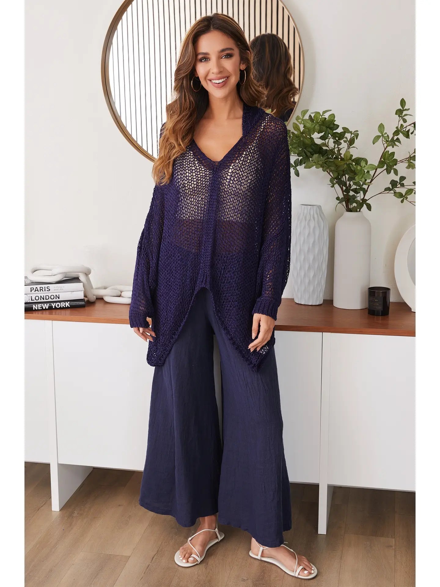 Wide Leg Trousers