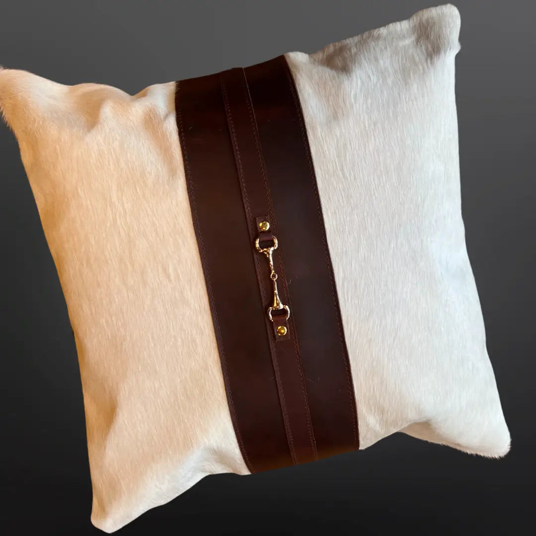Snaffle Bit Pillow Cover
