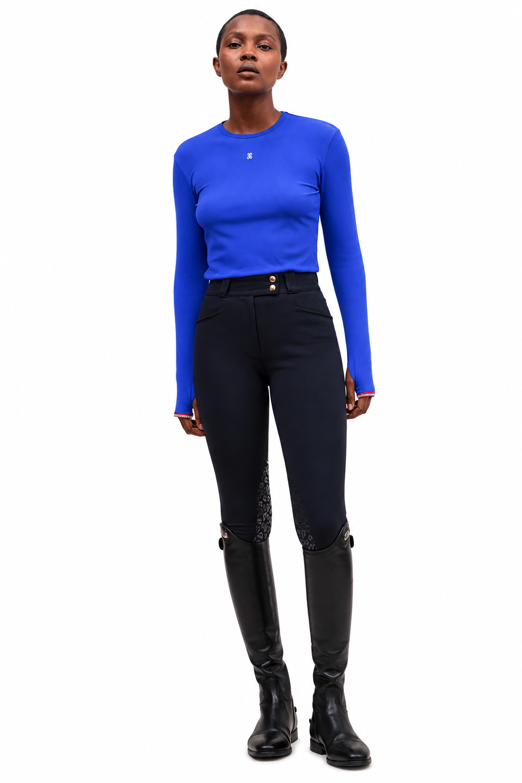 Long-Sleeve Performance Riding Top