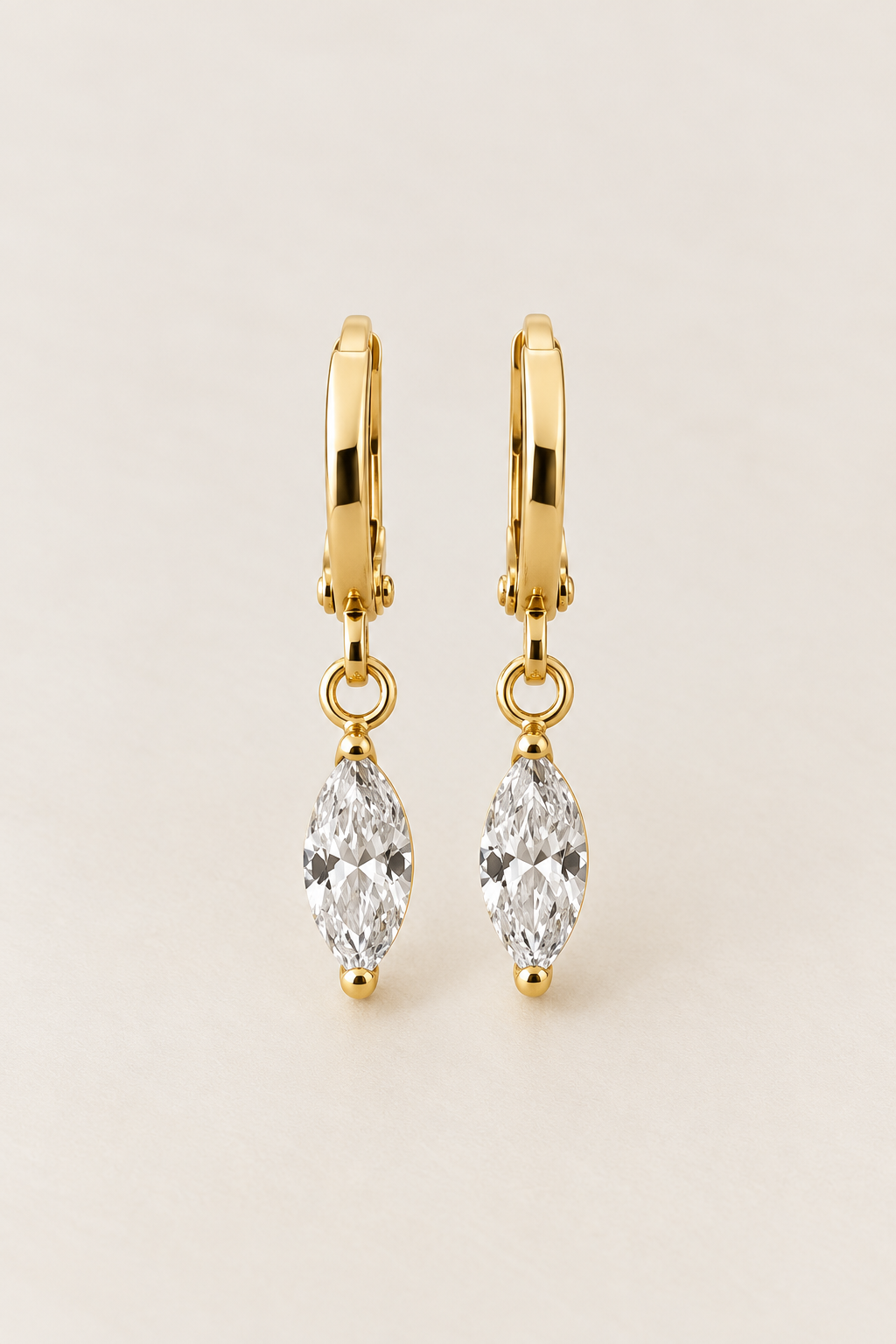 Marquise earrings