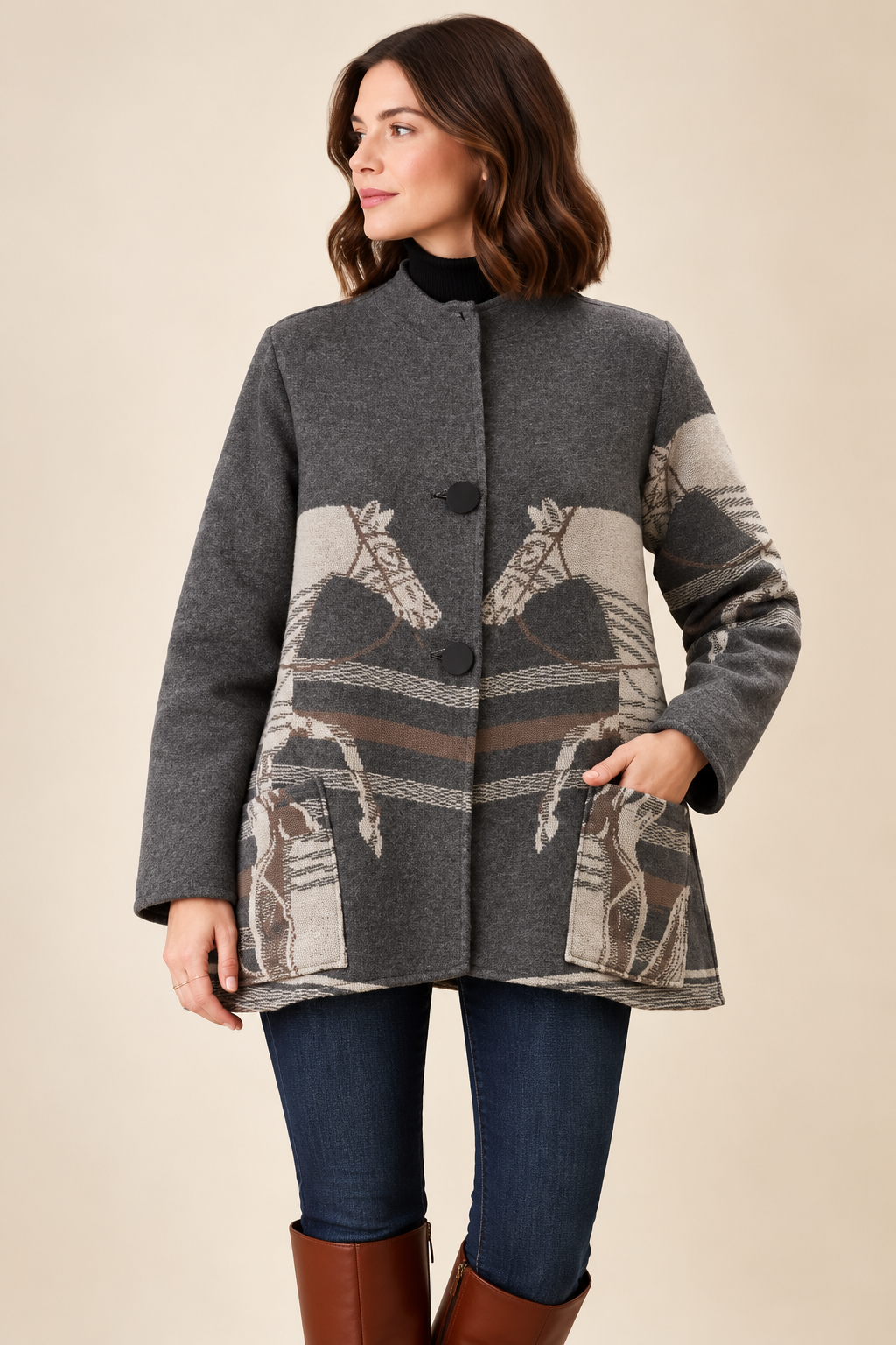 Horse Asymmetric Coat