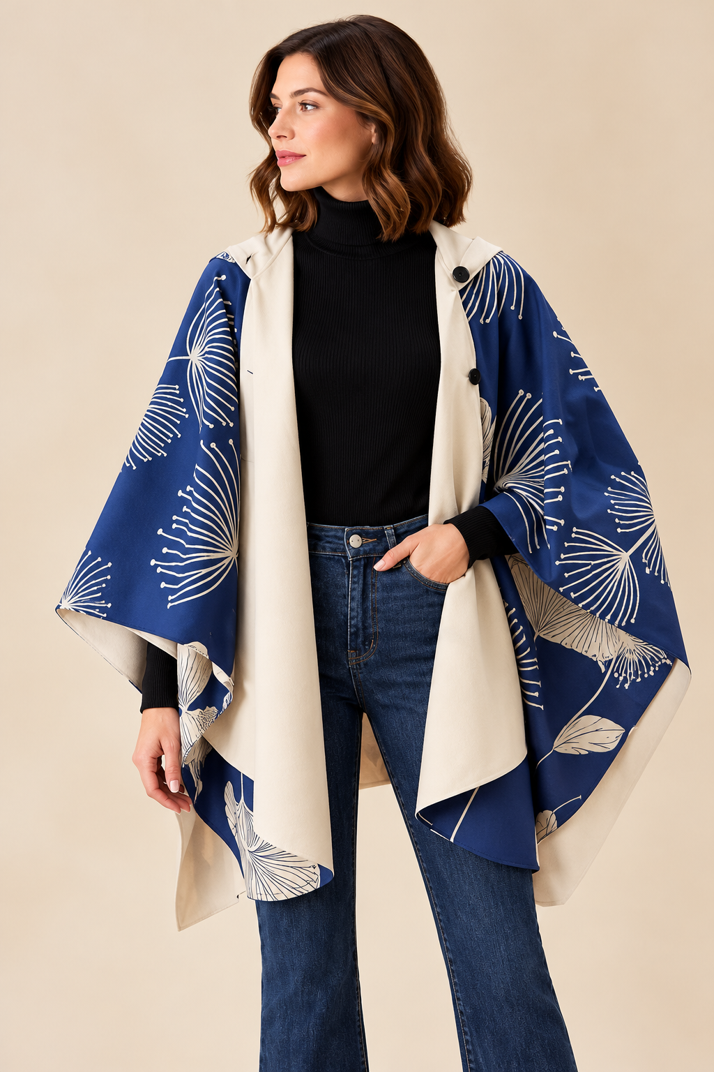 Reversible Rain Cape