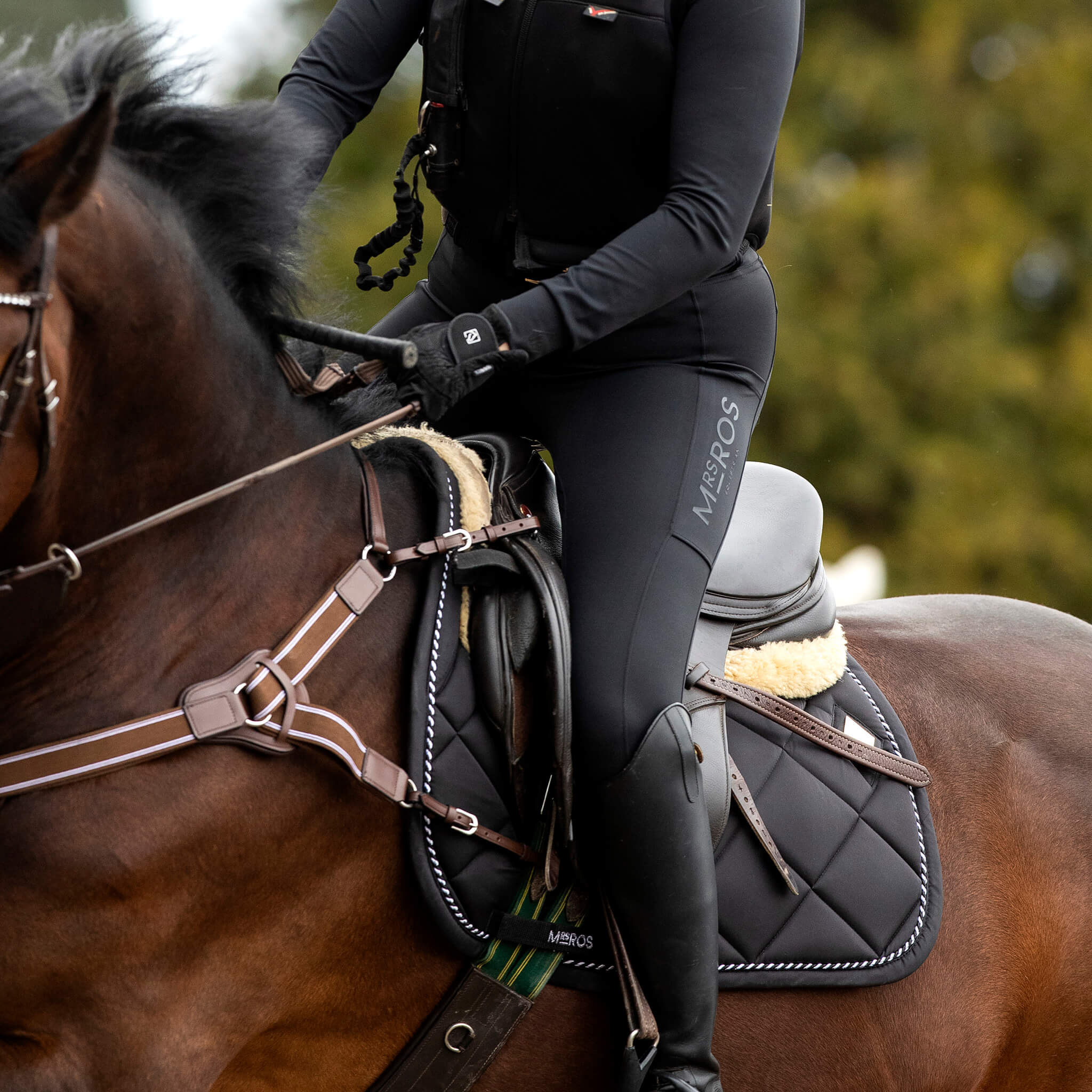 L’ Equitelier Silhouette Stretch Full Grip Riding Breeches
