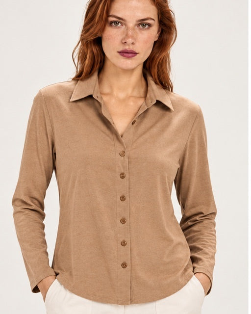 The Classic Button Down Tee