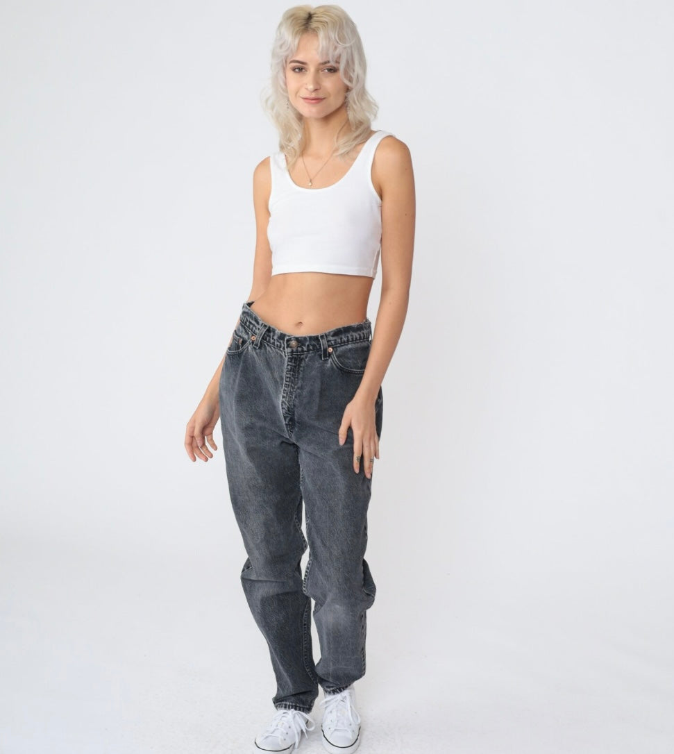Gray Vintage Levis