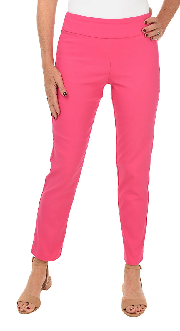 Twill Pull On Ankle Pant