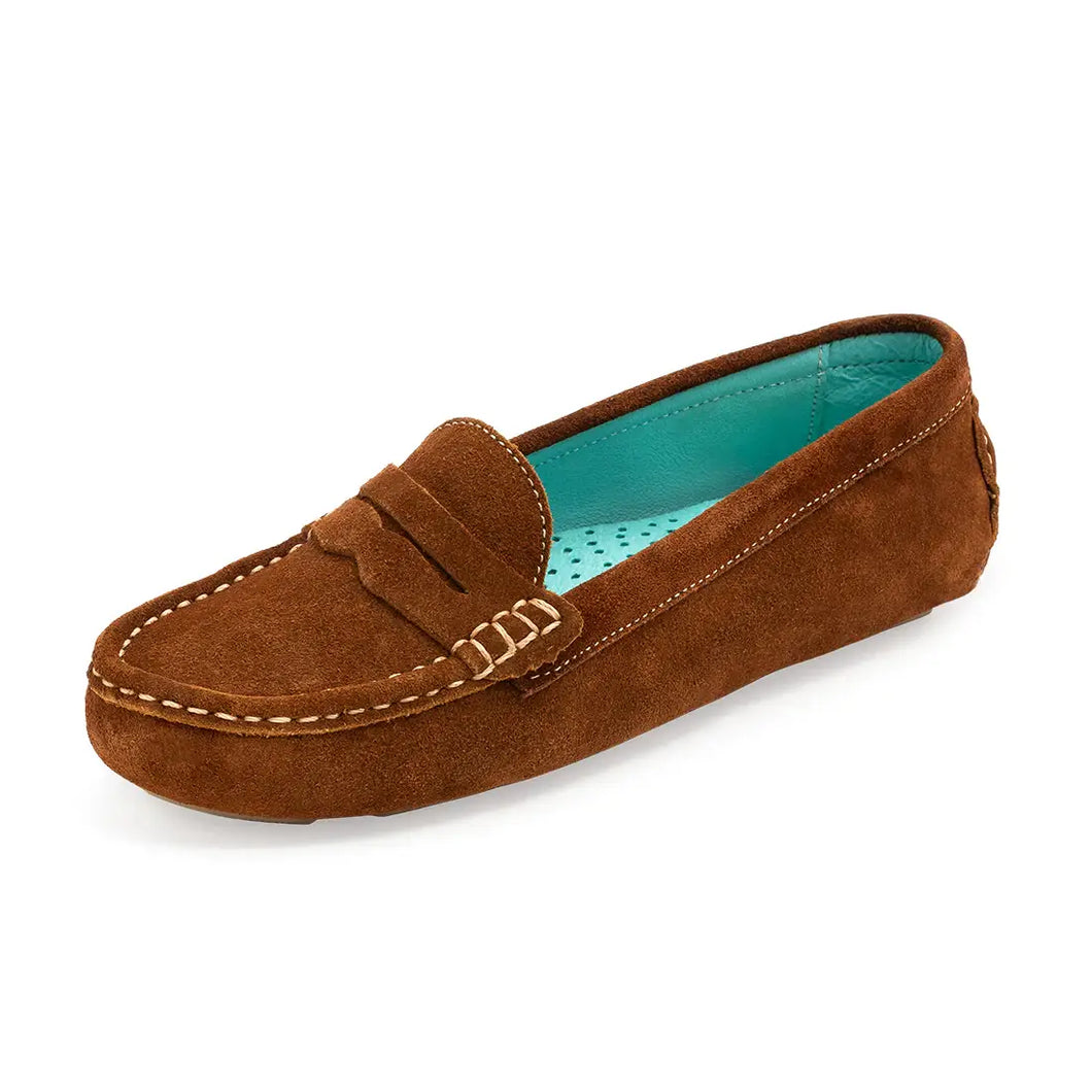 Suede Driving Moccasin Loafer