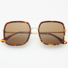 Load image into Gallery viewer, Cosmo Square Sunglasses / Dark Tortoise
