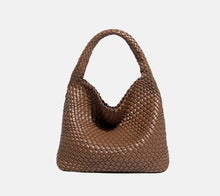 Load image into Gallery viewer, Woven Bucket Shoulder Bag
