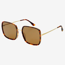 Load image into Gallery viewer, Cosmo Square Sunglasses / Dark Tortoise
