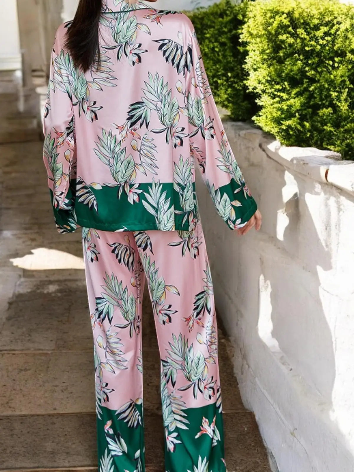 Satin Pajama Set