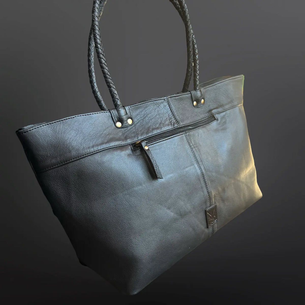 Equestrian Leather Tote