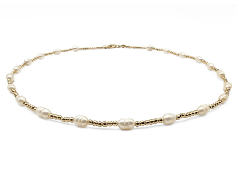 RICE PEARL NECKLACE