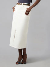 Load image into Gallery viewer, Halston Denim Skirt
