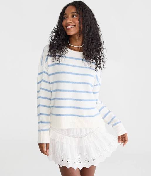 Striped Crew Neck Sweater