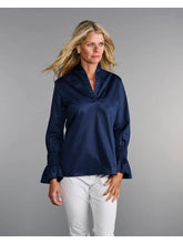 Load image into Gallery viewer, The Smocked Tunic in Deep Blue
