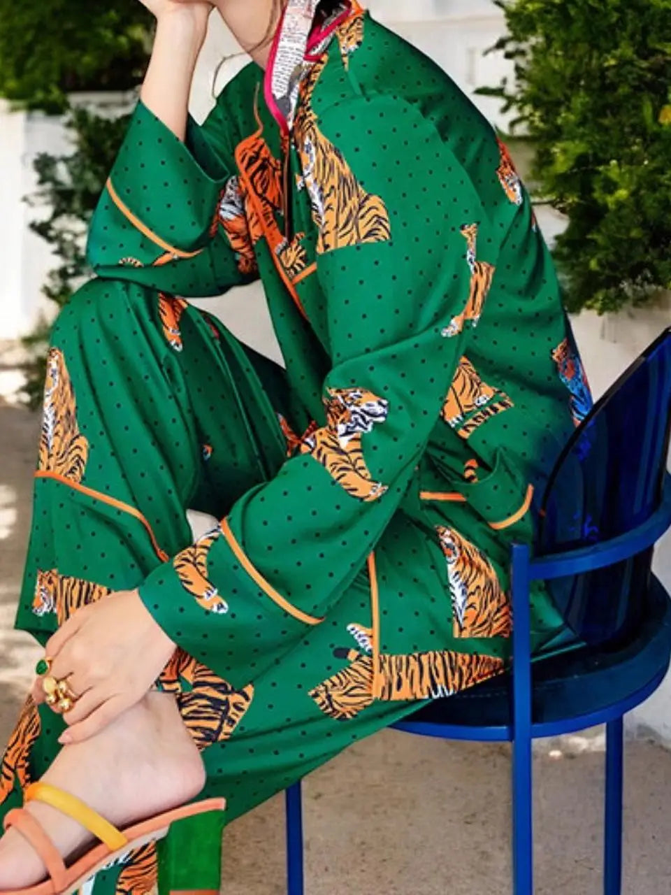 Satin Pajama Set