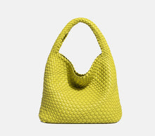 Load image into Gallery viewer, Woven Bucket Shoulder Bag
