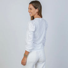 Load image into Gallery viewer, RUCHED SLEEVE TEE
