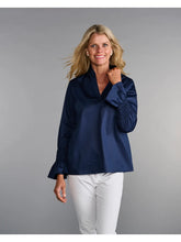 Load image into Gallery viewer, The Smocked Tunic in Deep Blue

