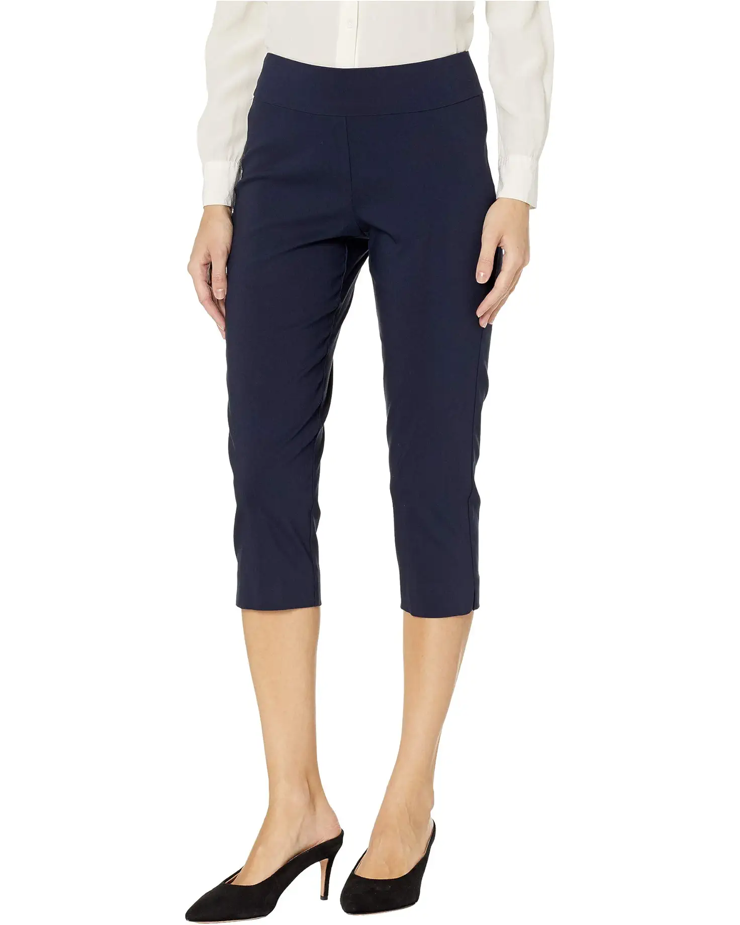 Crop pull on pant