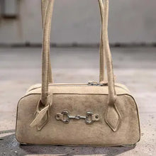 Load image into Gallery viewer, Palomino Suede Purse
