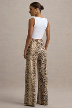 Load image into Gallery viewer, Snake Print Wide Leg Pants
