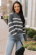 Load image into Gallery viewer, Striped Crew Neck Sweater
