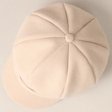 Load image into Gallery viewer, Solid Color Newsboy Cap
