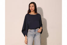 Load image into Gallery viewer, Satin Kimono Blouse
