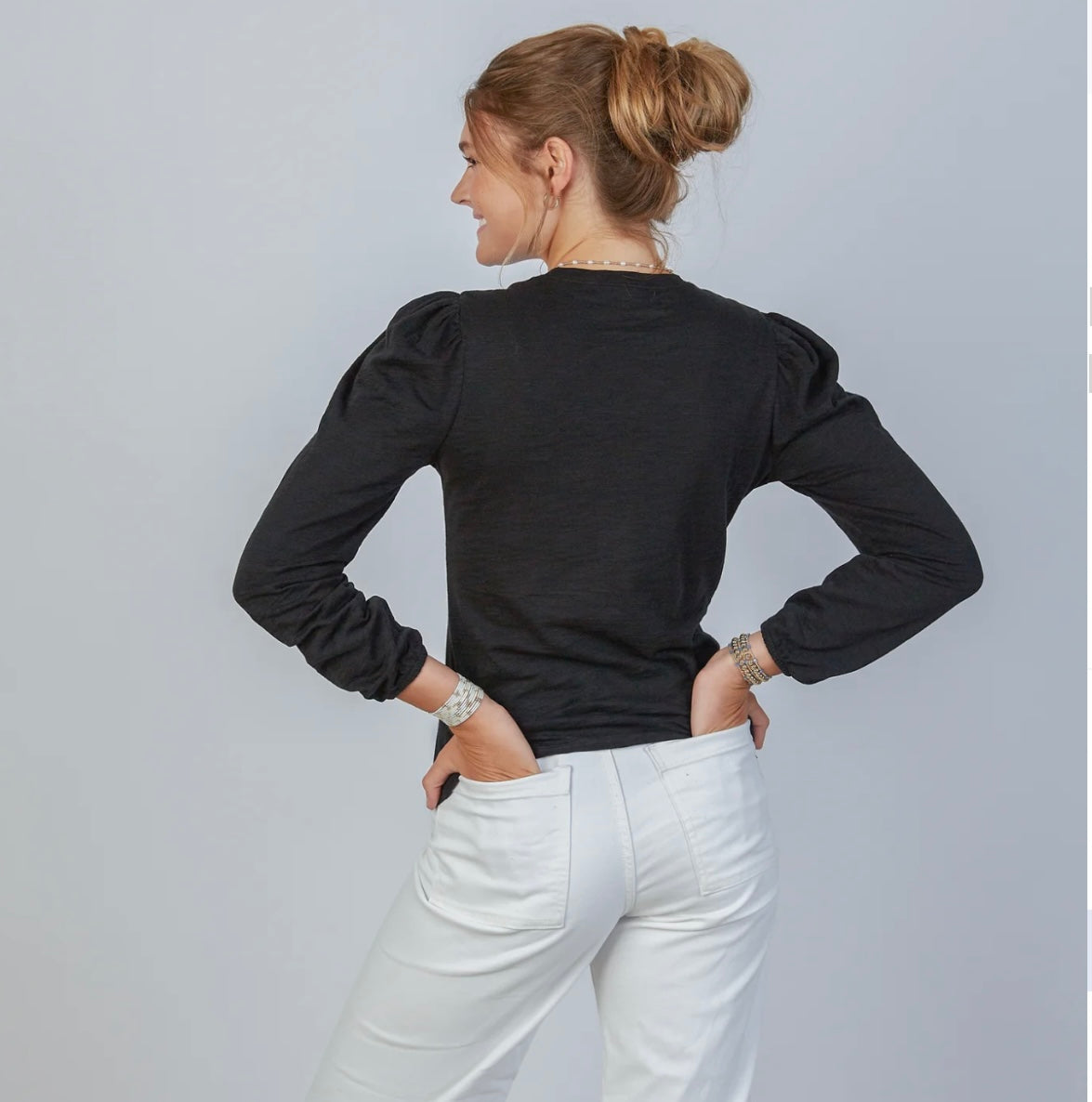 PUFF SLEEVE TEE