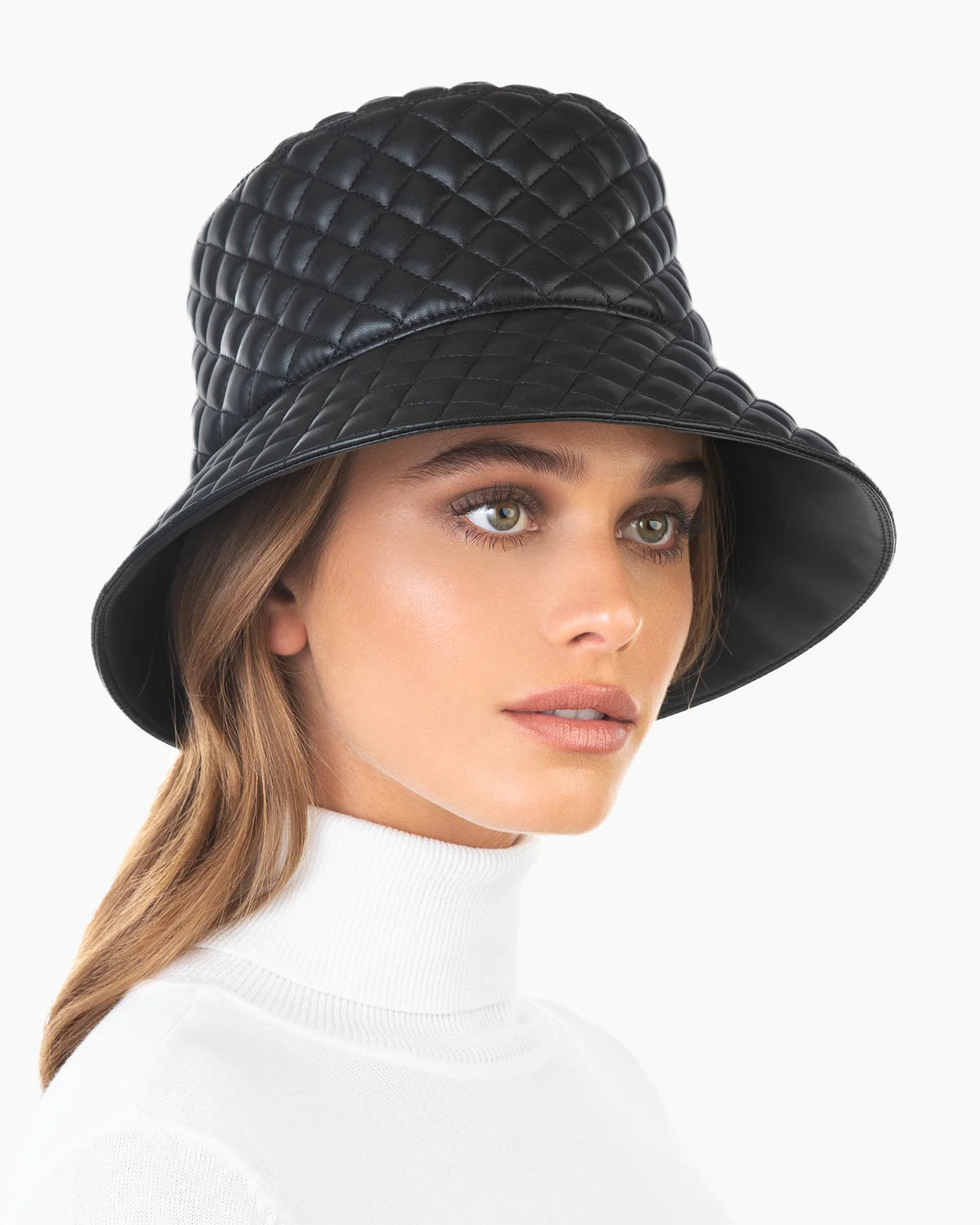 Leather Bucket Hat