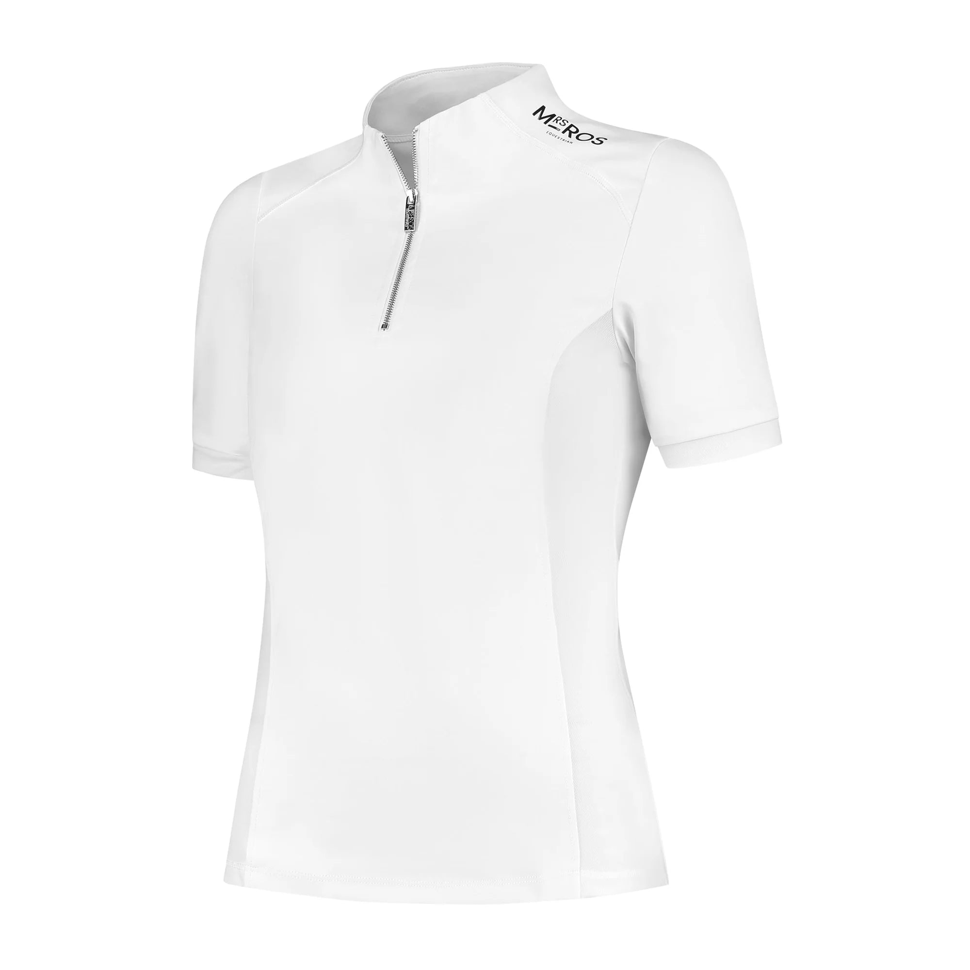 Short Sleeve Competition Top-White