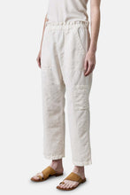 Load image into Gallery viewer, SHAILEY PAPERBAG WAIST LINEN COTTON PANT
