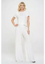 Load image into Gallery viewer, Stretch Crepe Wide Leg Pant
