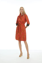 Load image into Gallery viewer, Elisabeth Dress-Chocolate/Blue
