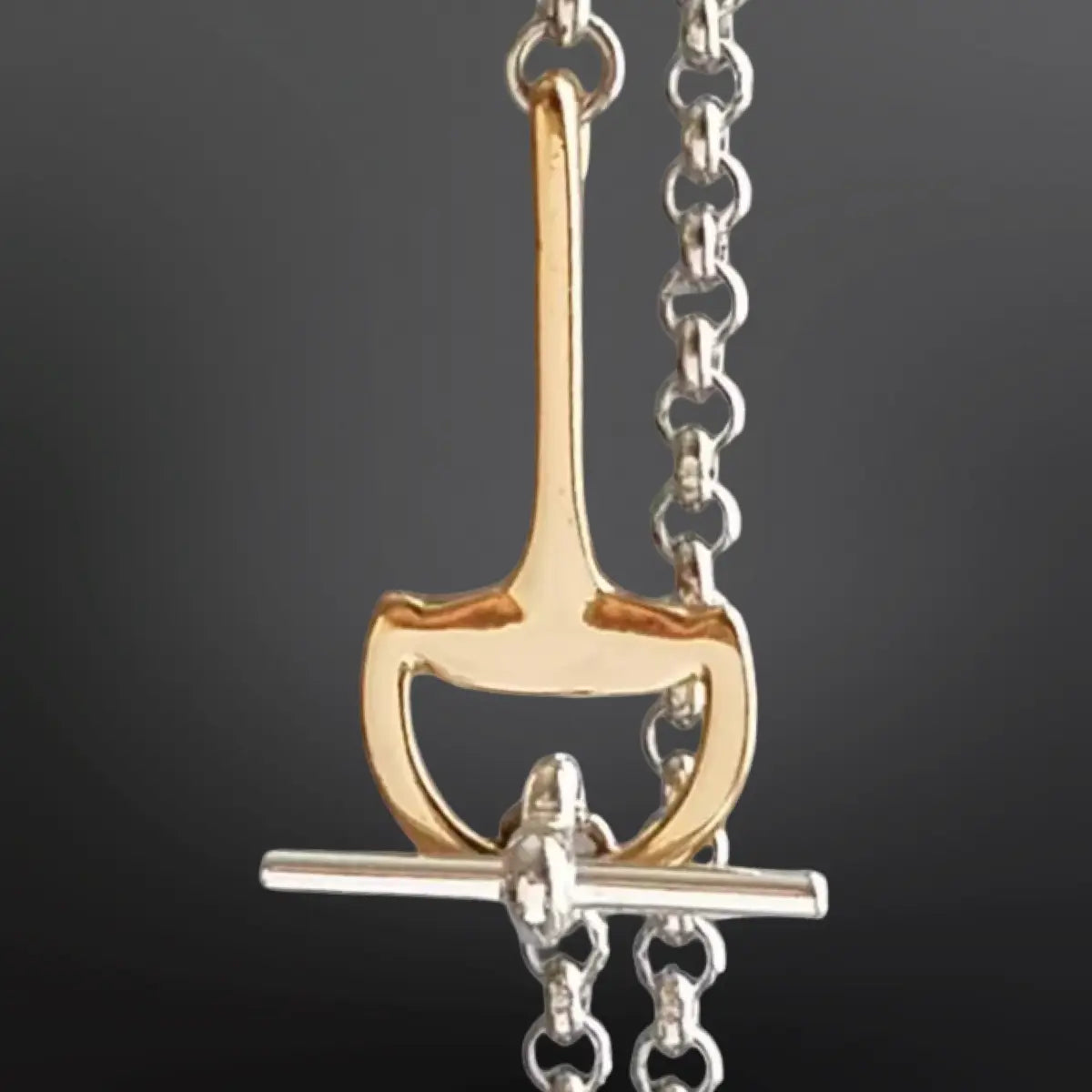 Snaffle Bit Necklace