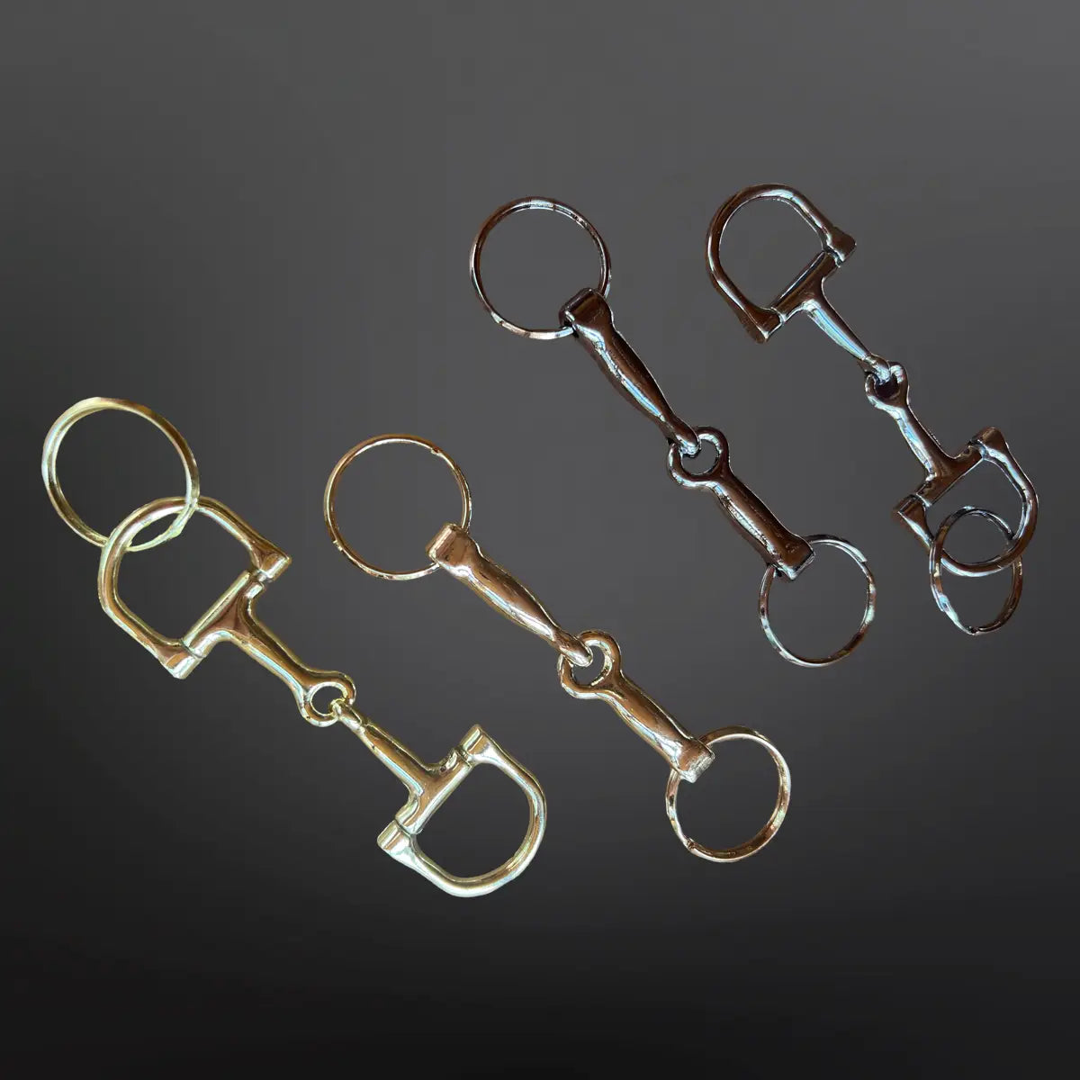 Snaffle Bit Keychain