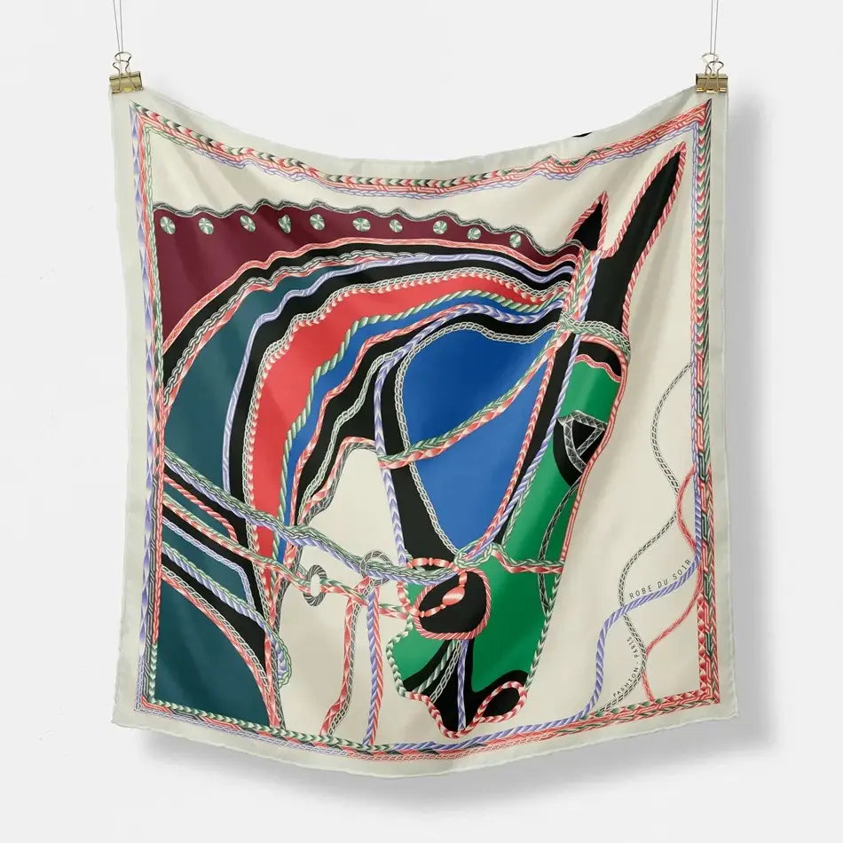 Dressage Print Scarf