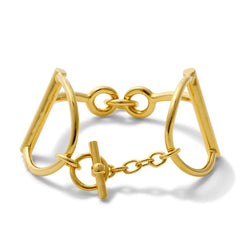 Gold Bit Cuff